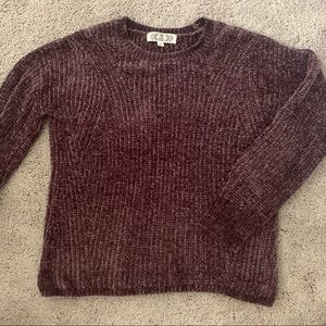 Scoop Neck Long Sleeve Sweater
